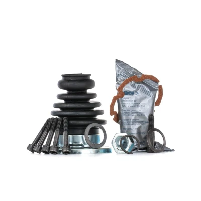 Image of 191498202, 191498202A, 1J0498201A, 535498202 CV Boot LÖBRO 300489 116mm Elastomer with cap VOLKSWAGEN: Golf 2, 4, Bora Saloon