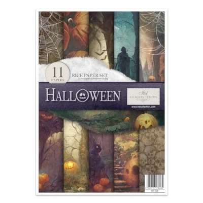 Image of ITD Collection Halloween Rice Paper 29.7 x 21 cm RP046