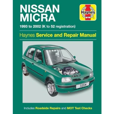 Image of Nissan Micra (93 02) Haynes Repair Manual (Paperback)