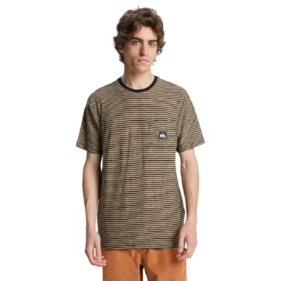 Image of Quiksilver Short Sleeved Knit top KENTIN SS Pocket Men Black XL