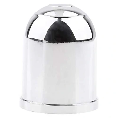 Image of POFET Universal 50mm Plastic Tow Bar Ball Cover Cap Car Towing Hitch Towball Protect Chrome, 50mmx70mm