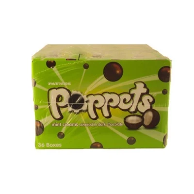 Image of Paynes Poppets MINT CREAMS 40g x 36 Boxes TRADE CASE