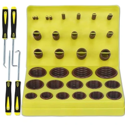 Image of ZDBB 386 PCS Metric FKM Viton O Ring Kit 30 Sizes Fluorocarbon Oring Assortment Set for Automobiles Engines Cylinders Hydraulic Plumbing Faucets Assorted Chemical More Resistant Oil and Heat 75 Duro