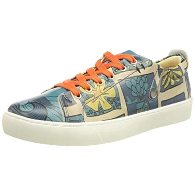 Image of DOGO Women&#039;s Sneaky Sneaker, Multicolor, 4 UK