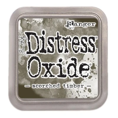 Image of Tim Holtz Ranger Distress Oxide Ink Pad Scorched Timber, 3 x inch