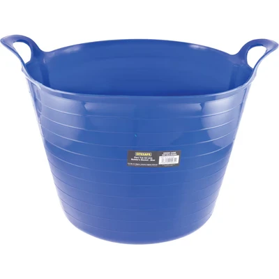 Image of Sitesafe Flexi Tub 42L Builders Bucket Blue