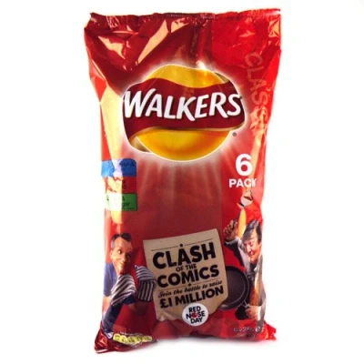 Image of Walkers Variety Crisps 6 Pack 150g