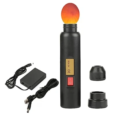 Image of HEEPDD Egg Candler, Led Tester Battery Operated Candling Torch for Monitoring The Development of Embryo