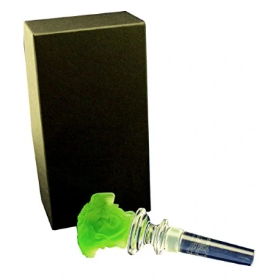 Image of Rosenthal Versace Treasury Collection Bottle Stopper Emerald Green