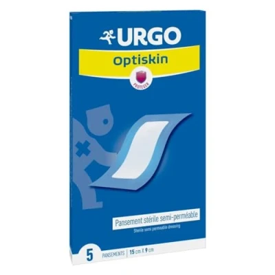 Image of Urgo Optiskin Semi Permeable Sterile Dressing 15 x 9cm 5 Dressings