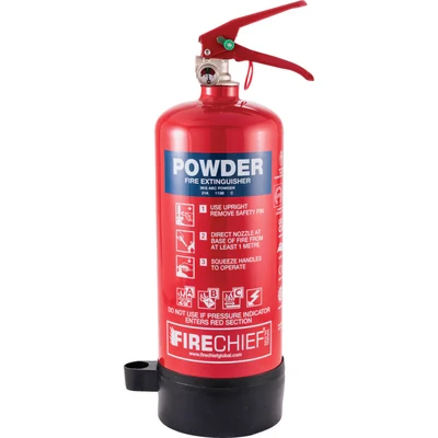 Image of Firechief FXP3 Powder Extinguisher, XTR, 3 kg, Red