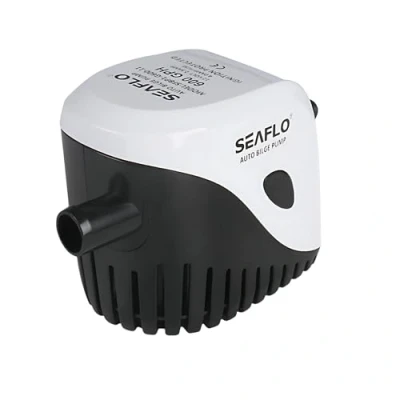 Image of SEAFLO 24V Automatic 750GPH Submersible Bilge Water Pump 4 Year Warranty Boat 750 Auto with Magnetic Float Switch