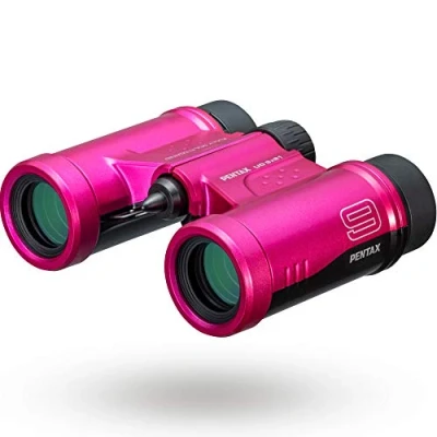 Image of PENTAX Binoculars UD 9x21 Grey and Orange A bright clear field of view, lightweight body with roof prism, Fully Multi Coated optics, 9x magnification, ideal for concerts, sports, travelling