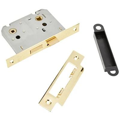 Image of Carlisle Brass BAE5030EB EASI T Bathroom Lock 76MM Residential, Gold, 3&quot; / 78 mm