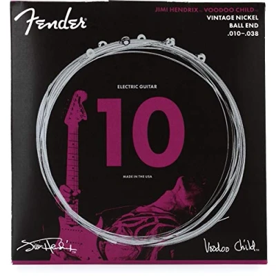 Image of Fender Hendrix Voodoo Child™ Ball End Nickel 10 38