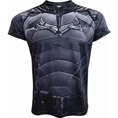 Image of DC Comics The Batman Muscle Cape Sustainable Football Shirts S Black