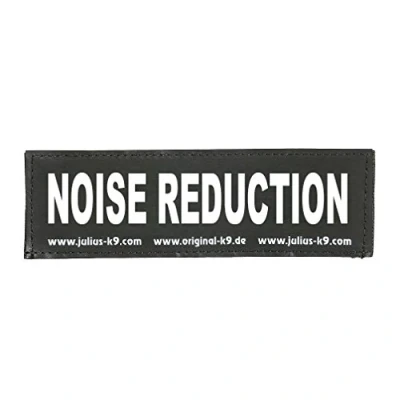 Image of Interchangeable Patches, 1 pair, NOISE REDUCTION, Size: Small, Black