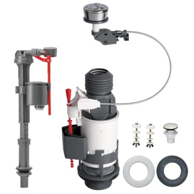 Image of Wirquin Jollyflush + Jollyfill Air Dual Flush Cable Operated Universal Cistern Kit 10120673