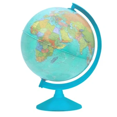 Image of TOPGLOBE 30cm Educational World Globe Swivel Rotating Diameter