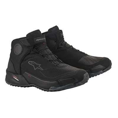 Image of Alpinestars Men&#039;s 2611820 11009.5 Motorcycle Boot, Black, 12.5 UK