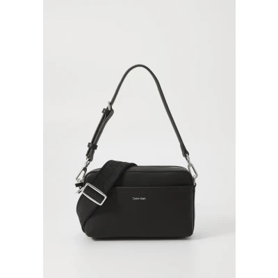 Image of Calvin Klein Women&#039;s CK MST DBL STRPS CMR LV04F3094G Crossover, Black (Black), One Size