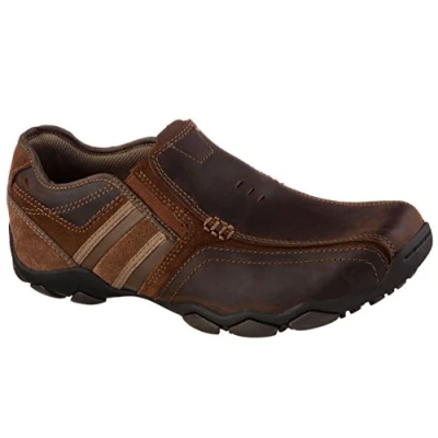 Image of Skechers Diameter Zinroy, Men&#039;s Loafers, Brown, 10 UK