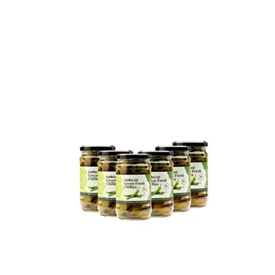 Image of Cooks &amp; Co Green Chillies 300g (Pack of 6)