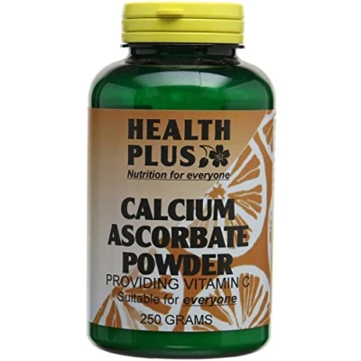 Image of Health Plus Calcium Ascorbate Powder Vitamin C Supplement 250g