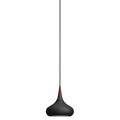 Image of FRITZ HANSEN Orient P1 Pendulum black/rose Ø 22.5