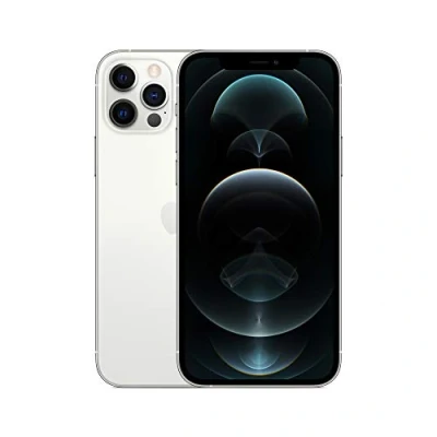 Image of Apple iPhone 12 Pro, 256GB, Silver (Renewed)