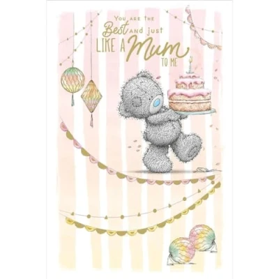 Image of Me To You Tatty Teddy Cute Birthday Card &#039;Just Like A Mum Me&#039;