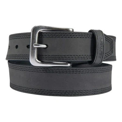 Image of Carhartt Men&#039;s Detroit Belt, Black With Antique Nickel Finish, 50 UK