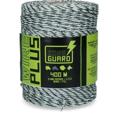 Image of ZoneGuard 3 mm Plus fence wire Wit 400 m