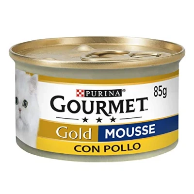 Image of Gourmet Gold Mousse for the Cat with Chicken, 85 g Pack of 24