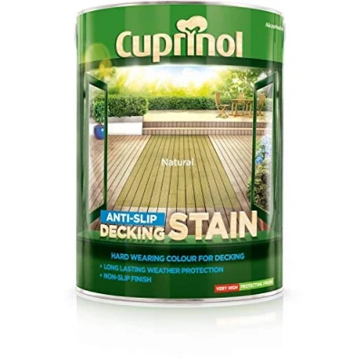 Image of Cuprinol Anti slip Decking Stain Natural 5L