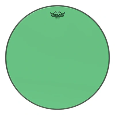 Image of Remo Emperor Colortone Green Drum Head, 18&quot;