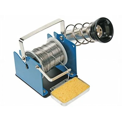Image of Velleman STAND60 Deluxe Complete Model Soldering Iron Stand, 240 V, Multi Colour