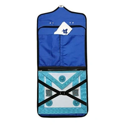 Image of Masonic Regalia MM Apron Lambskin+Glove+File Case HRD