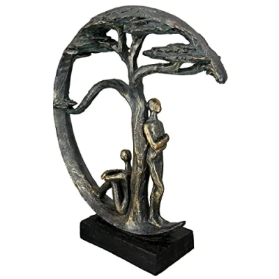 Image of Casablanca modernes Design Sculpture, Resin, Bronze, Höhe 32 cm