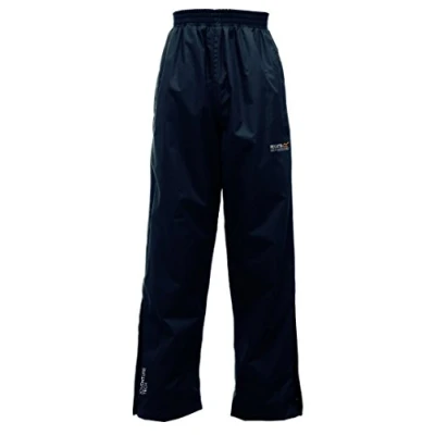 Image of Regatta Boy&#039;s Chandler Over Trousers Black, Size 11 12