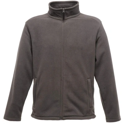Image of Regatta Mens Thor 300 Full Zip Fleece Jacket Grey Size Large