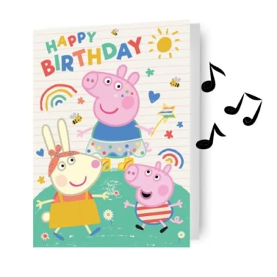 Image of Peppa Pig Birthday card