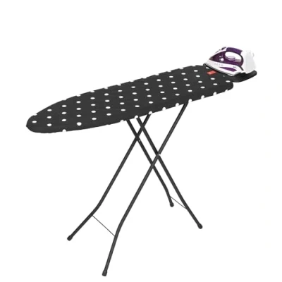 Image of JATA HOGAR HPLA8100 Ironing Board with Surface 110 x 32 cm Height Adjustable up to 92 Rest Folded Dimensions: 150 40 7