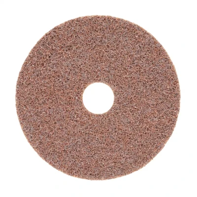 Image of Scotch Brite Surface Conditioning Disc SC DH, 100 mm x 16 mm, A CRS , Brown