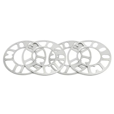 Image of 4 x 5mm Aluminum Alloy Wheel Spacers Shims Spacer Universal 4/5 Stud Fit