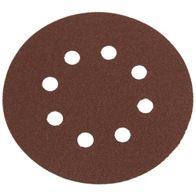 Image of Silverline Hook &amp; Loop Discs 125mm 10pk 120 Grit