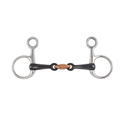 Image of Shires Equestrian Hanging Cheek Sweet Iron Snaffle S/steel Size: 5