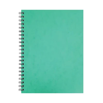 Image of Luxpad A4+ Twin Wire Hardback Notebook with 200 Feint Ruled Pages and Durable Pressboard Covers. [Pack of 6]