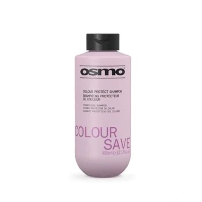 Image of OSMO Colour Save Shampoo Vitamin E &amp; UV Filters Anti Fade for Coloured Hair Vegan. 400ml