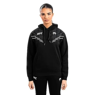 Image of Venum, UFC Adrenaline Replica Women’s Pullover Hoodie, Women&#039;s, XL, Black